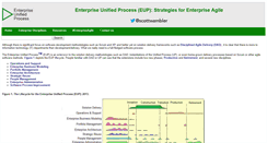 Desktop Screenshot of enterpriseunifiedprocess.com